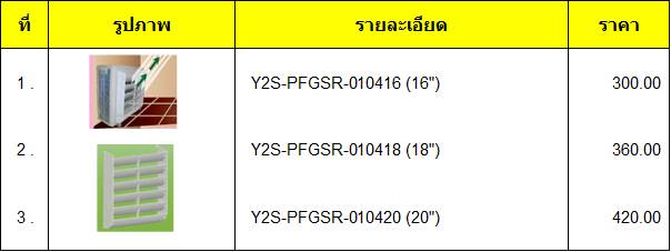 ตะแกรงปรับทิศแอร์